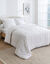 Couette pure laine vierge Woolmark® 600g/m² (blanc)