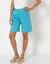 Bermuda uni longueur ajustable (turquoise)