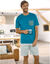Short pyjama gris (gris)