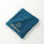 Serviettes de bain brodées Balance - 420g/m2 (bleu paon)