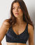 Soutien-gorge forme minimiseur maille et dentelle Teagan - sans armatures (noir)