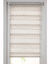 Store jour/nuit motif serpentins (taupe / blanc)