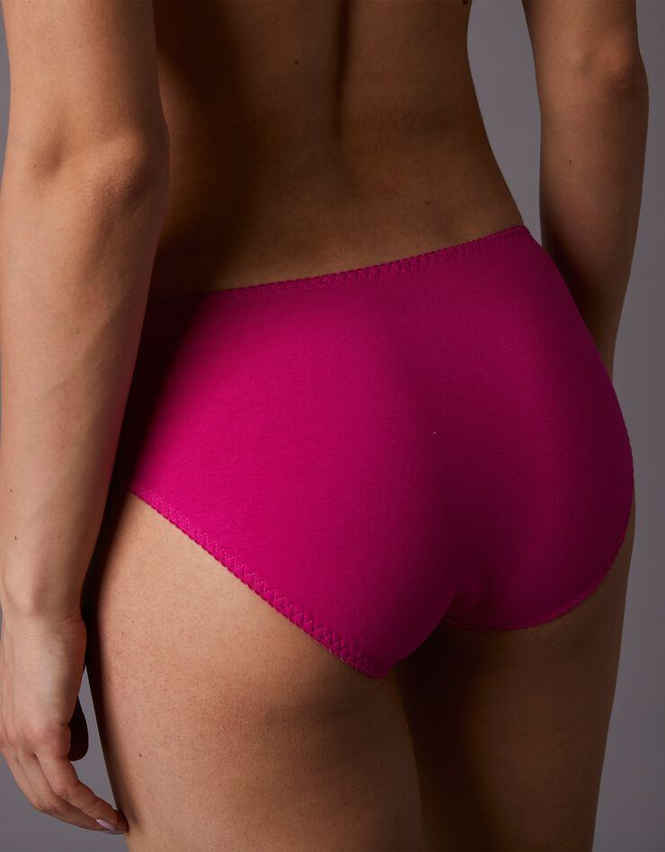 Culotte unie forme midi Casma - lot de 2 (cerise) Culotte unie forme midi Casma - lot de 2 (cerise)