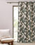 Rideau occultant imprim&eacute; graphique (vert)