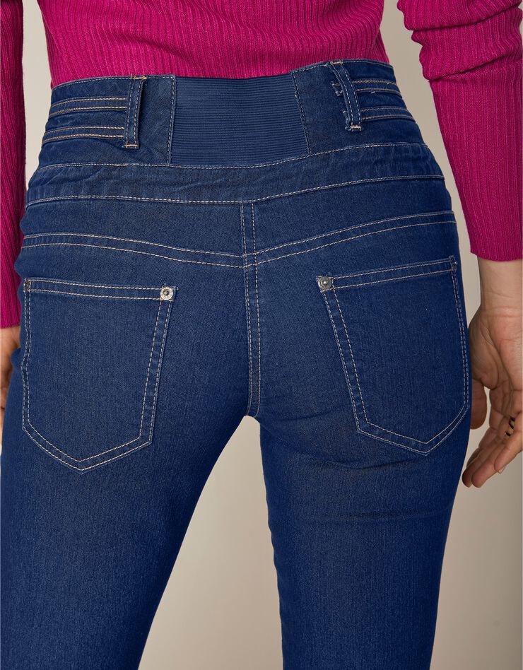 Jean coupe boocut taille haute - entrej. 75 cm (brut) Jean coupe boocut taille haute - entrej. 75 cm (brut)
