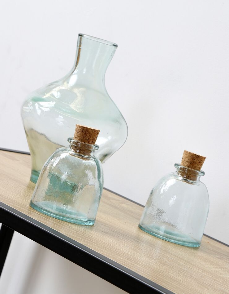 Console STOCKIES style industriel - 2 niveaux (naturel)