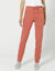 Pantalon jogging, molleton gratté (rose thé)