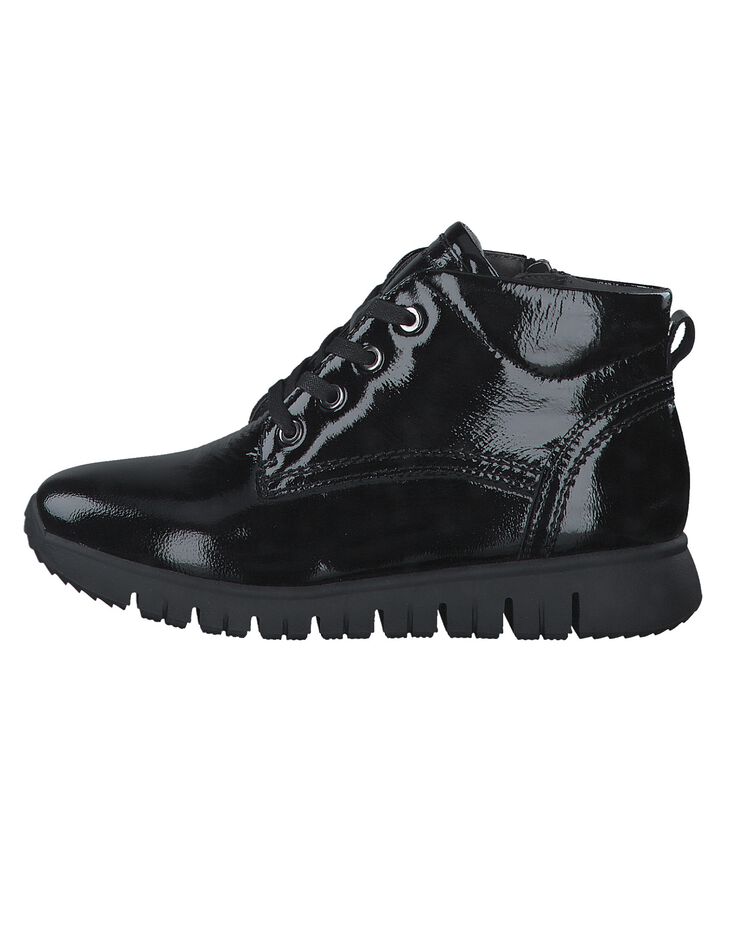 Bottines dessus cuir vernis - largeur confort (noir) Bottines dessus cuir vernis - largeur confort (noir)