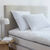 Oreiller microfibre confort moelleux (blanc)