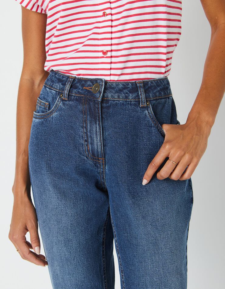 Jean stretch coupe mom spécial petites (stone) Jean stretch coupe mom spécial petites (stone)