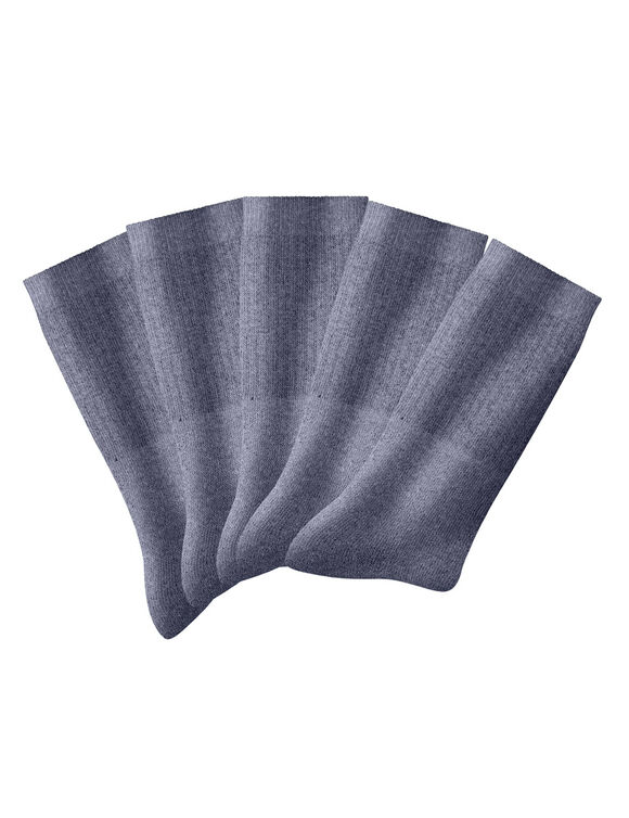 Mi-chaussettes unies sport - lot de 10 paires (bleu jean)