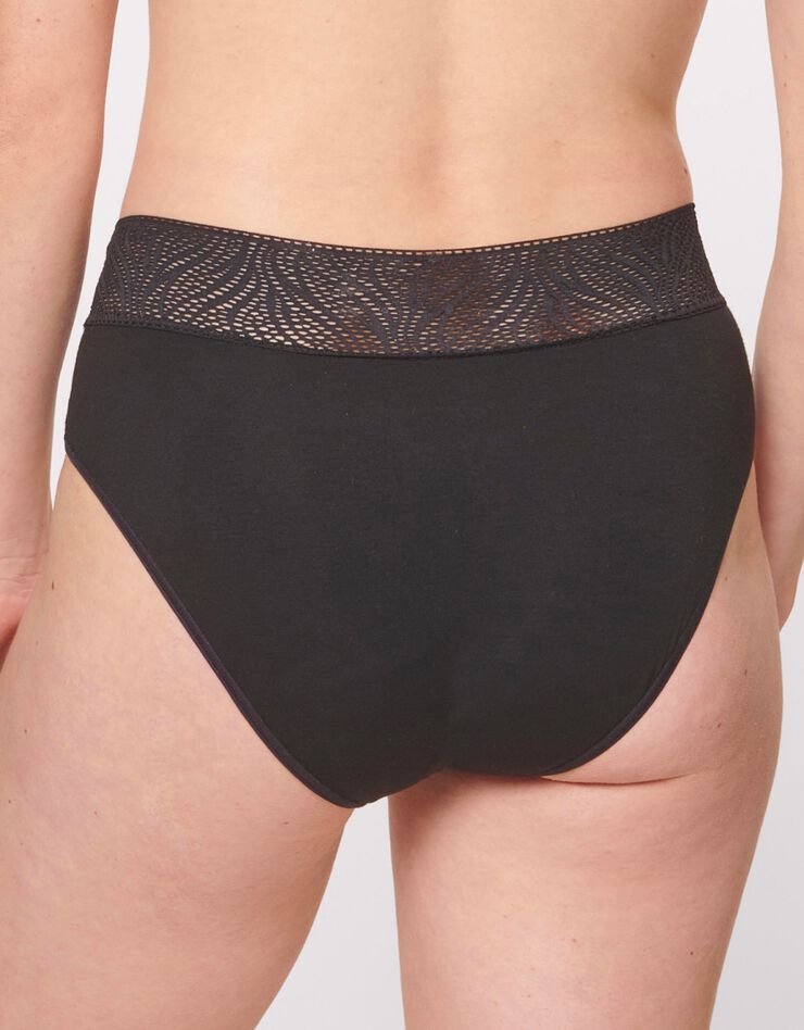 Culotte menstruelle échancrée SLOGGI® (noir)