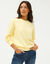 Sweat molleton uni (jaune)