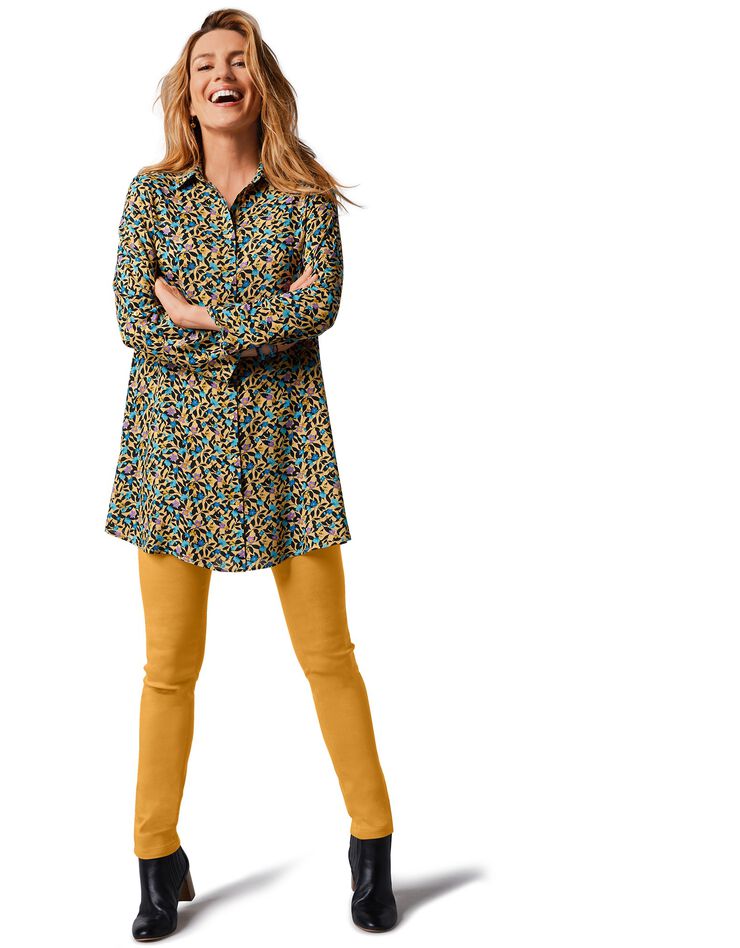 Jegging taille élastiquée ultra confort - petite stature (safran) Jegging taille élastiquée ultra confort - petite stature (safran)