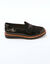 Mocassins bi-matière (noir)