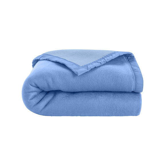 Couverture bicolore Courtelle® 420 g/m² (bleu)