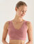 Brassi&egrave;re invisible microfibre stretch sans coutures - lot de 3 (bleu + bois de rose + nude)