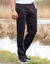 Pantalon loisirs molleton, bas droits (noir)