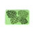 Tapis de bain motif jungle (vert)