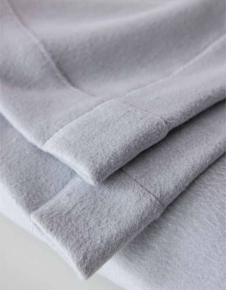 Couverture en flanelle 420g/m² (gris clair)
