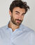 Chemise twill pur coton entretien facile (bleu ciel)