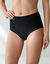 Culotte coton stretch forme maxi ceinture confort "sans élastiques" - lot de 2 (blanc + noir)