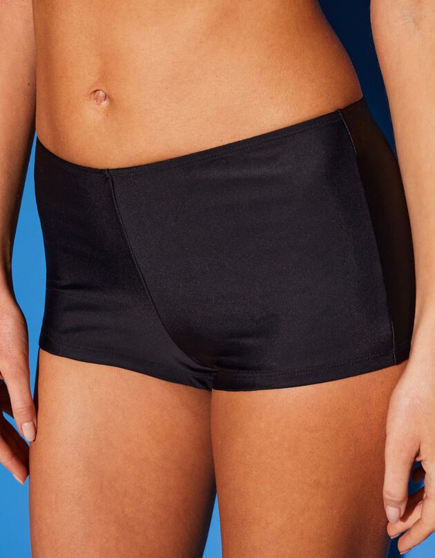 Boxer de bain ventre plat - Solaro (noir)