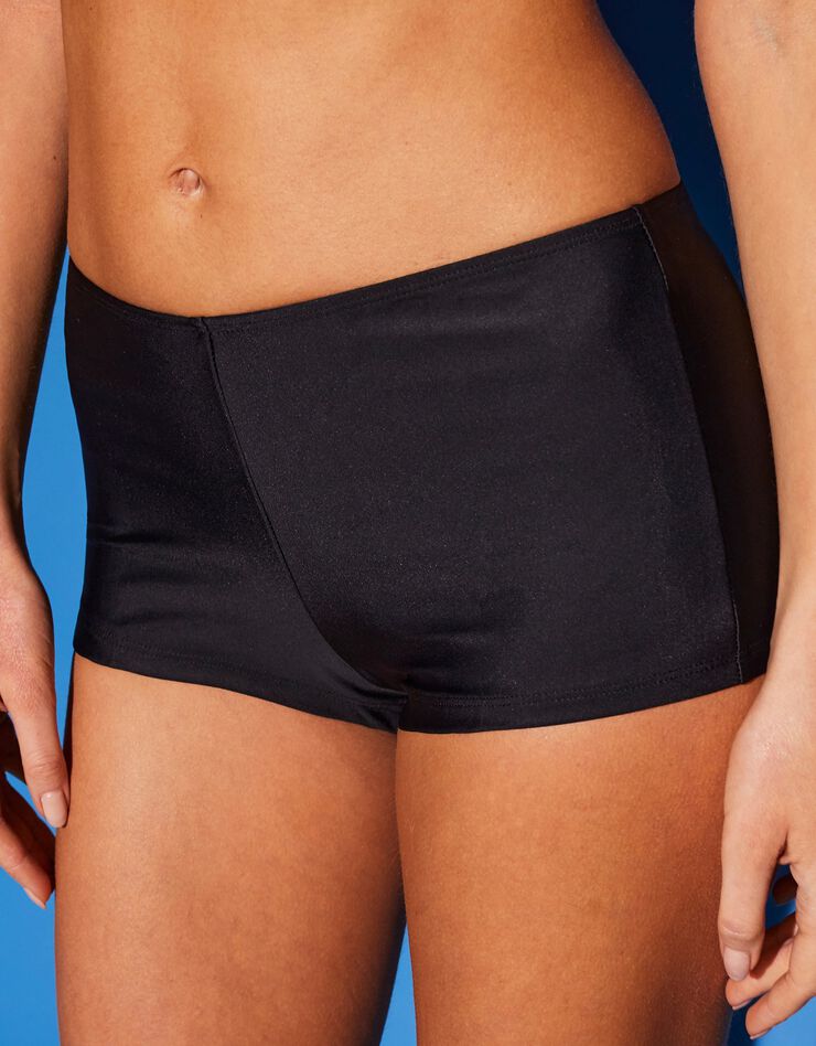 Boxer de bain ventre plat - Solaro (noir)