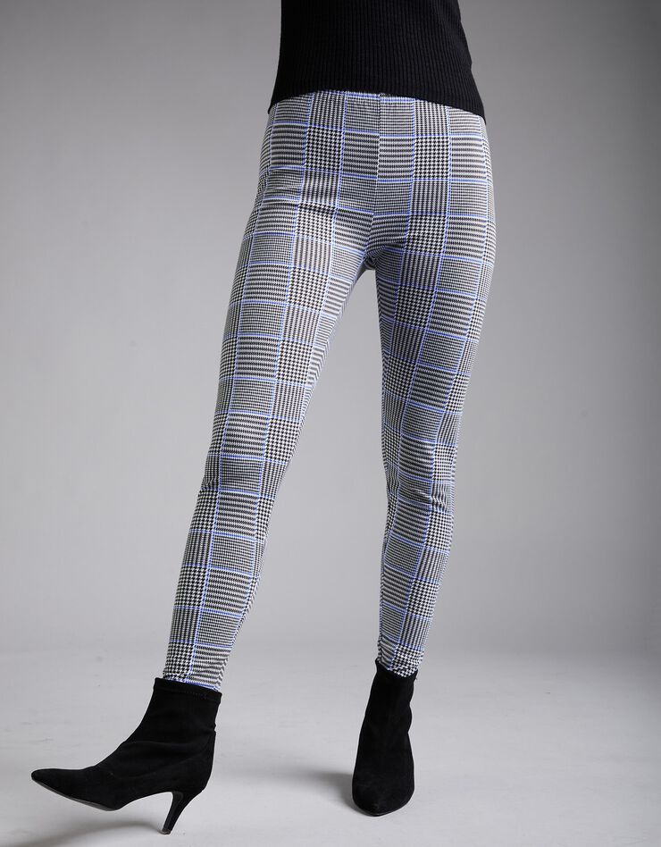 Legging maille imprimé carreaux (noir / blanc) Legging maille imprimé carreaux (noir / blanc)