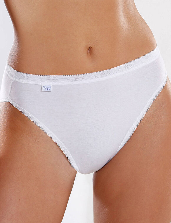 Culotte taï Basic - lot de 3 (blanc)