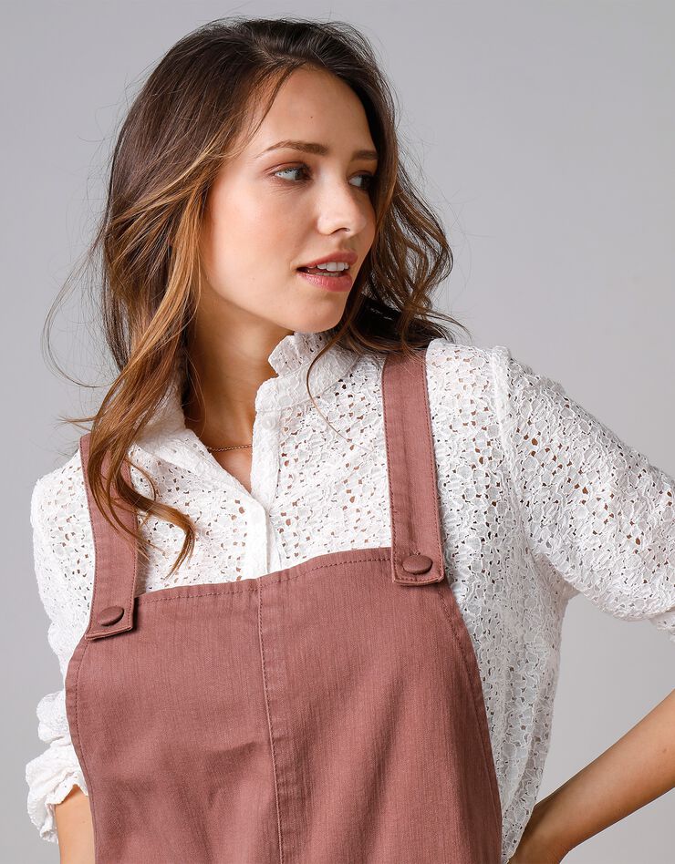Robe chasuble salopette, twill (noisette) Robe chasuble salopette, twill (noisette)