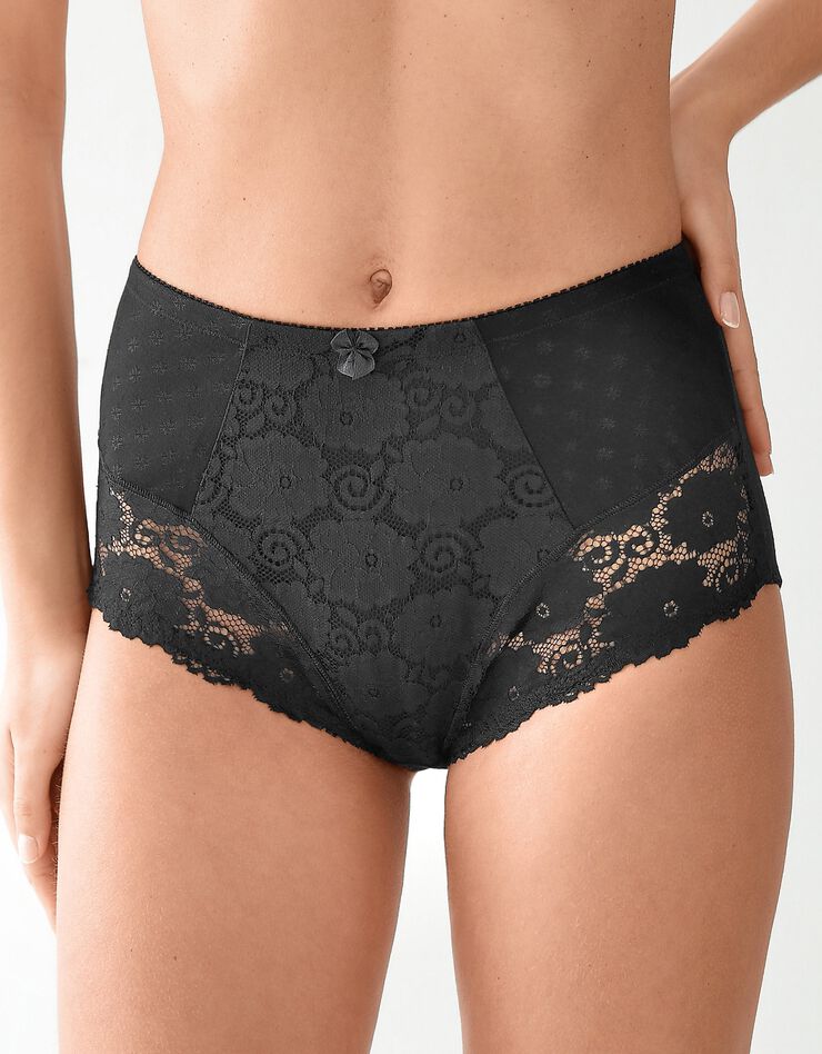 Culotte gainante maintien modéré - lot de 2 (2 noir) Culotte gainante maintien modéré - lot de 2 (2 noir)