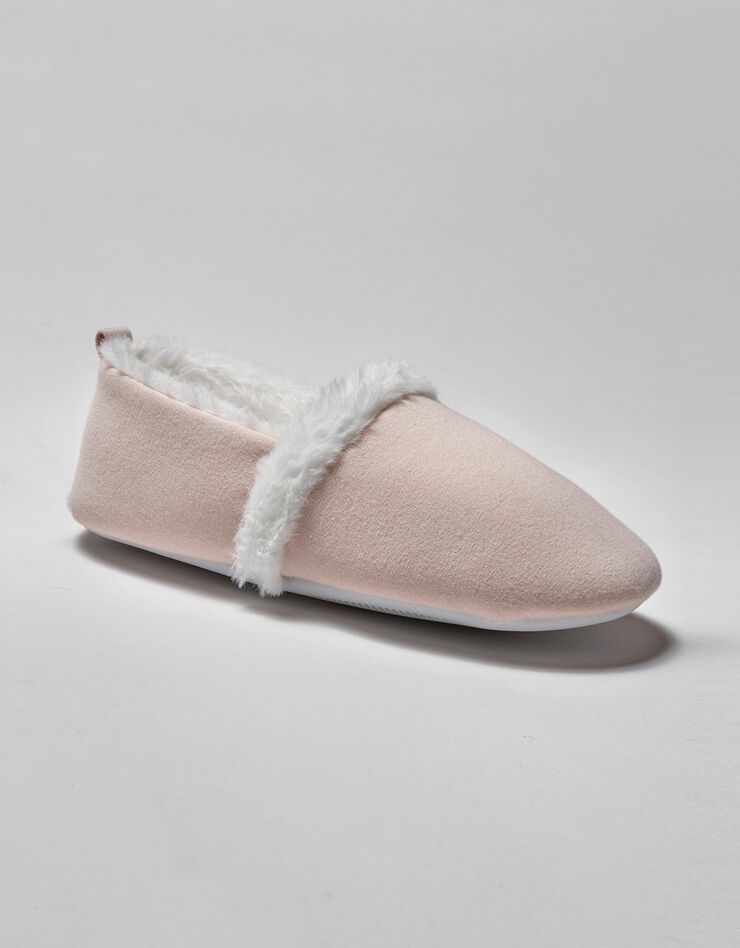 Chaussons doublés fausse fourrure (rose blush) Chaussons doublés fausse fourrure (rose blush)