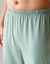 Pantalon pyjama coton uni (vert)