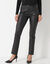 Pantalon droit enduit (noir)
