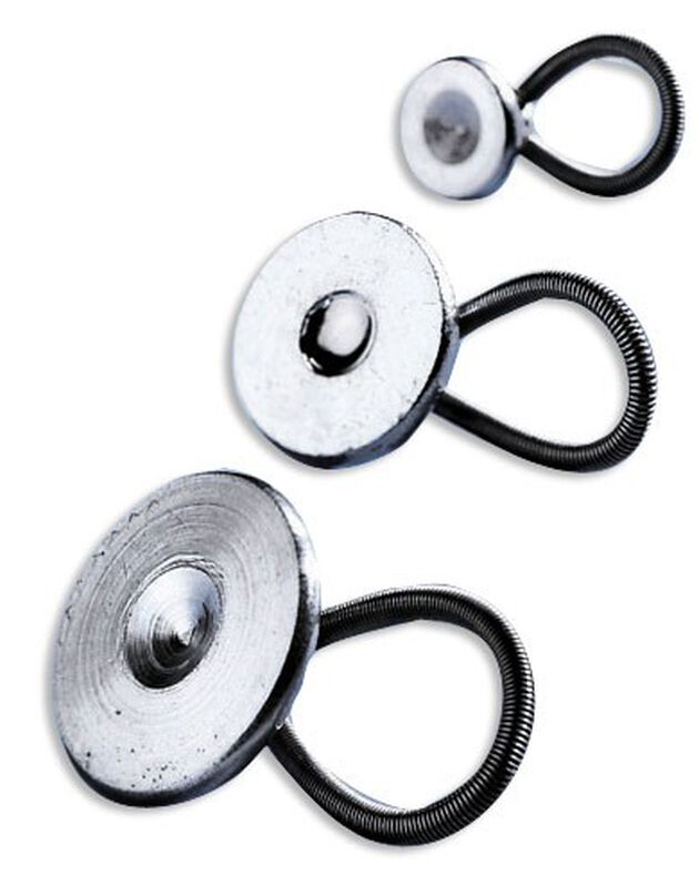 Bouton extensible - lot de 3 (aluminium)