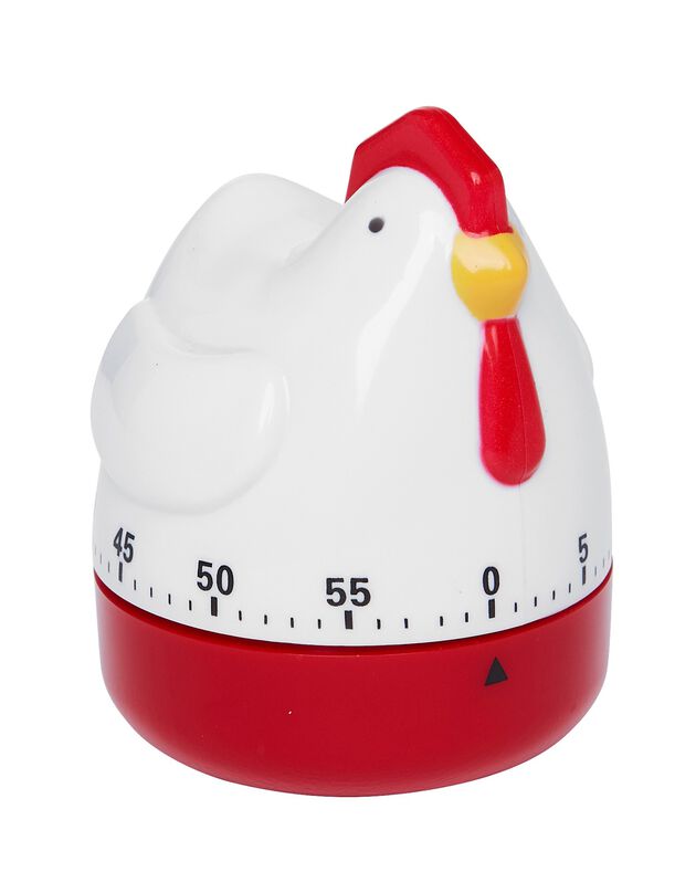 Minuteur poule (blanc)