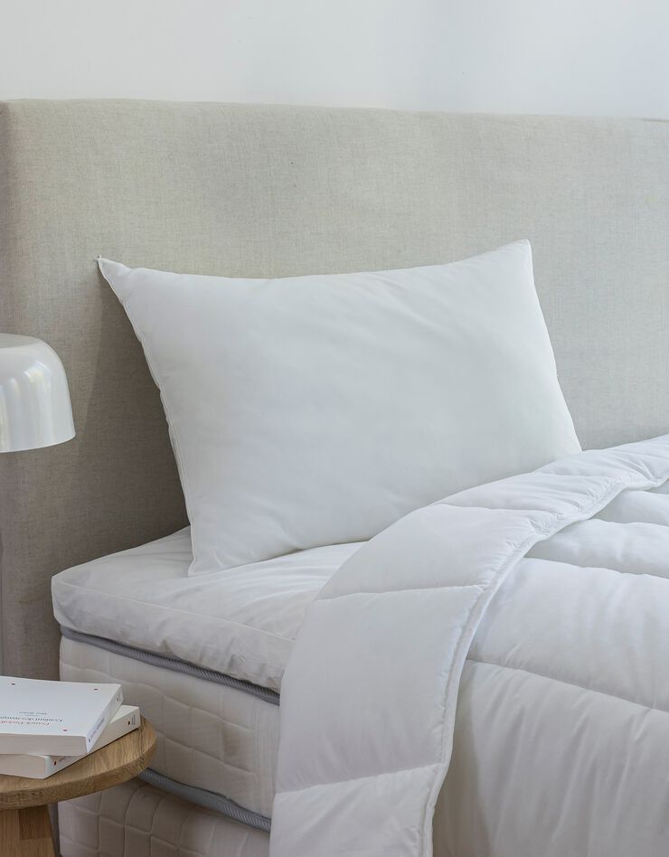 Oreiller anti-transpirant ferme (blanc)