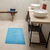 Tapis de bain motif "bain" (bleu)