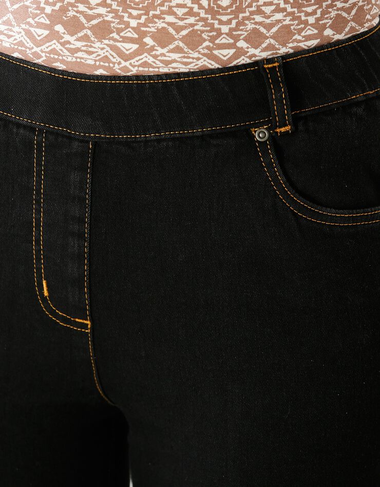 Jegging fuselé jean stretch - petite stature (black)