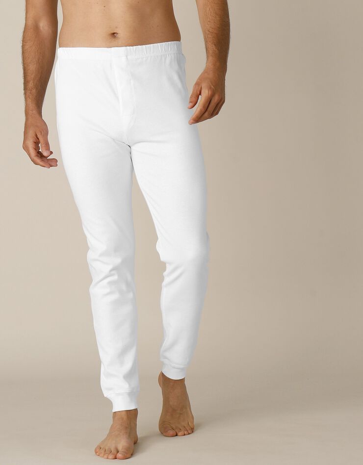 Caleçon long Thermoperle® coton - lot de 2 (blanc) Caleçon long Thermoperle® coton - lot de 2 (blanc)