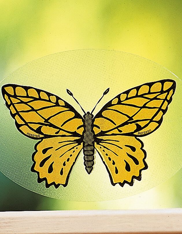 Papillon adhésif anti-insectes - Lot de 4 (papillons)