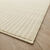 Tapis motif double arche (&eacute;cru)