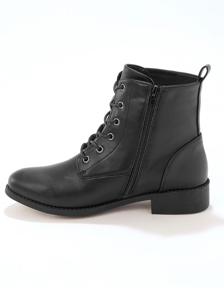Bottines à lacets femme (noir) Bottines à lacets femme (noir)