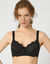 Soutien-gorge forme minimiseur en dentelle et microfibre Ambato - avec armatures (noir)