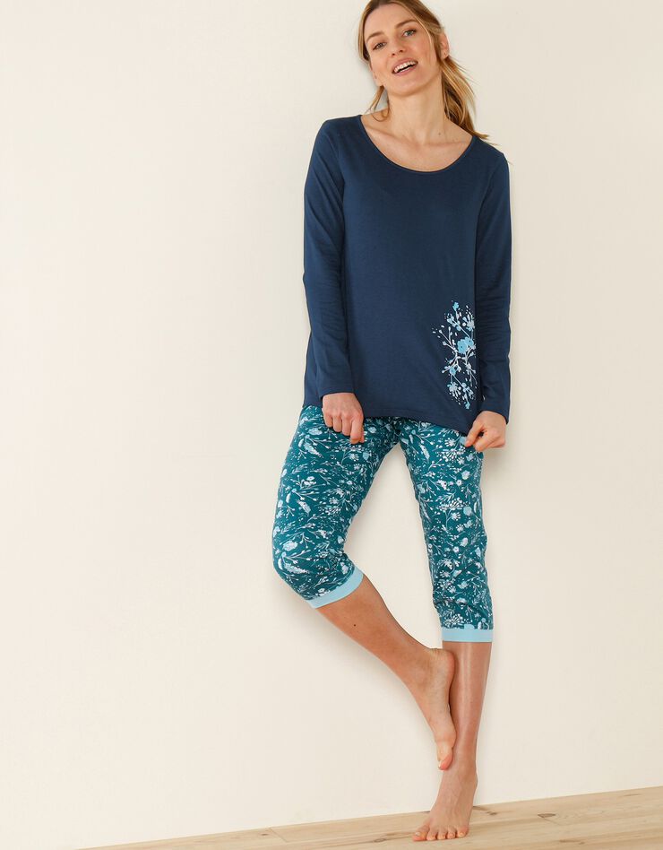 Tee-shirt manches longues – marine (marine)