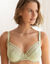 Soutien-gorge forme corbeille en dentelle Orotelli - avec armatures (vert)