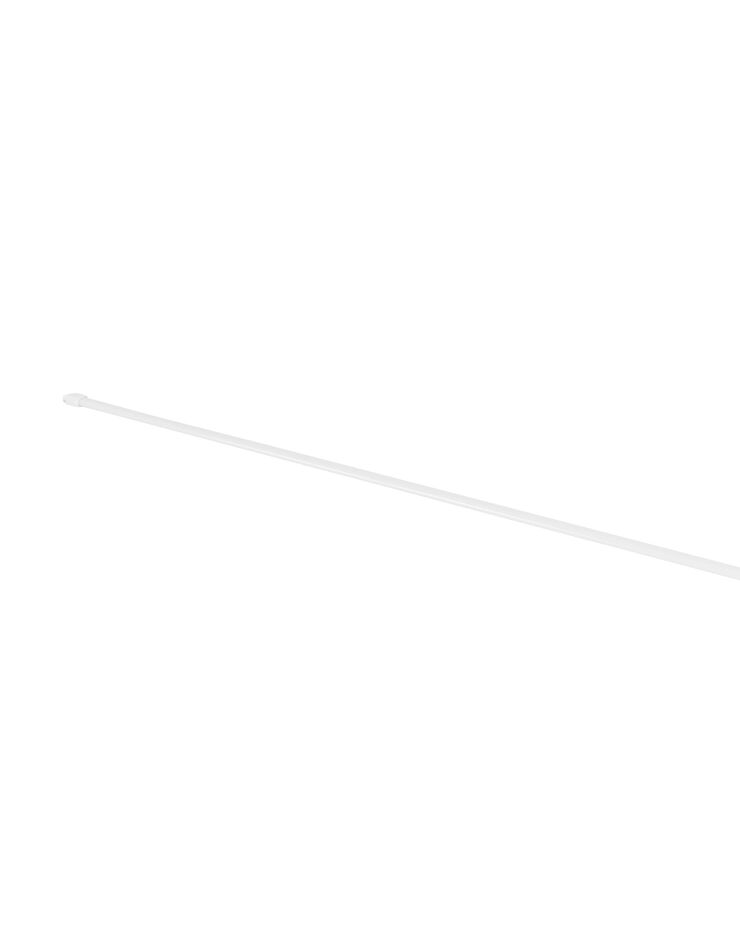 Tringle de vitrage extensible - lot de 2 (blanc)