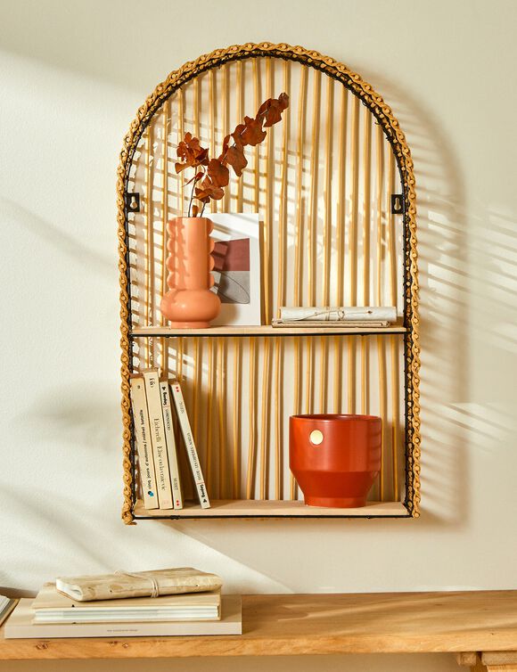 Etagère déco style vintage (bois)