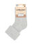 Chaussettes laine modal m&eacute;lang&eacute;s (gris chin&eacute;)